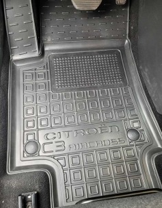 Коврики в салон Citroen C3 Aircross (2017-...) (Avto-Gumm). Фото 2