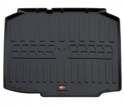 Килимок в багажник для Skoda Fabia II (5J) (2007-2014) Hatchback з бортиками 30 мм (Stingray)