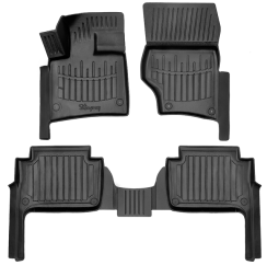 3D килимки для Audi Q7 (4L) (2005-2015) з бортиками 30 мм (Stingray)