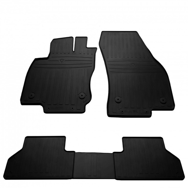 Резиновые коврики для Acura MDX (YD2) (2006-2013) комплект из 4 штук (Stingray) - copy