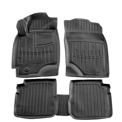 3D коврики для Mitsubishi Outlander (2003-2006) с бортиками 30 мм (Stingray)