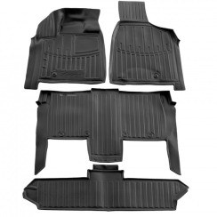 3D килимки для CHRYSLER GRAND VOYAGER V (RT) (2008-2016) з бортиками 30 мм (Stingray)