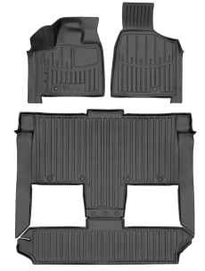 3D килимки для Dodge Grand Caravan V (RT) (2008-2020) з бортиками 30 мм (Stingray)