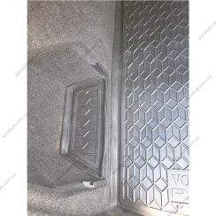 Коврик в багажник для Volkswagen Passat B6 (2005-2010) (Sedan) (Avto-Gumm). Фото 10
