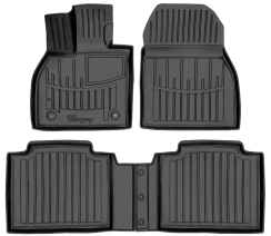 3D коврики для Toyota bZ4X (EA10) (2023-...) с бортиками 30 мм (Stingray)
