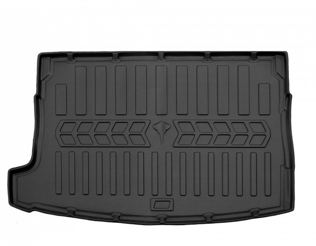 Коврик в багажник для Volkswagen e-Golf (2014-2020) с бортиками 30 мм (Stingray)