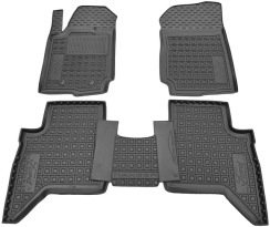 Коврики в салон Ford Ranger (2018-2021) (Avto-Gumm)