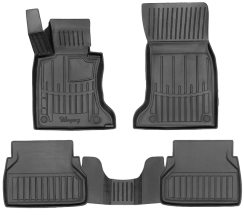 3D килимки для BMW 5 (E61) (2003-2010) 2WD з бортиками 30 мм (Stingray)