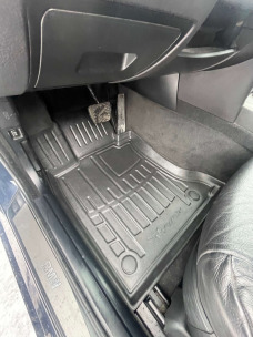 3D килимки для BMW 5 (E61) (2003-2010) 2WD з бортиками 30 мм (Stingray). Фото 2