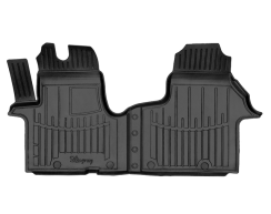 Поліуретанові килимки для Renault Trafic III (2014-...) (1plus2) з бортиками 30 мм (Stingray)