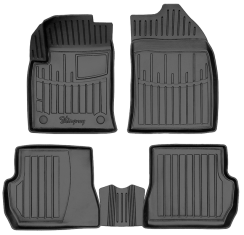 3D килимки для Ford Fusion (2002-2012) з бортиками 30 мм (Stingray)