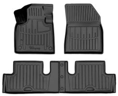 3D килимки для Citroen C4 Picasso (2013-...) з бортиками 30 мм (Stingray)