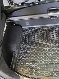 Килимок в багажник для Chery Jetour Dashing (2022-...) верхня поличка (AVTO-Gumm). Фото 2