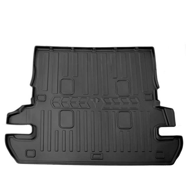 Килимок в багажник для Toyota Land Cruiser 200 2007- (7 місць) з бортиками 30 мм (Stingray)