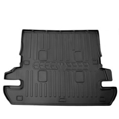 Килимок в багажник для Toyota Land Cruiser 200 2007- (7 місць) з бортиками 30 мм (Stingray)