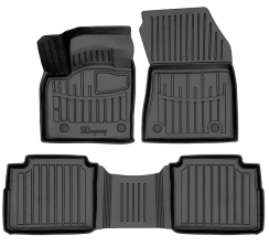 3D килимки для Nissan X-Trail (T33) (2021-...) e-Power з бортиками 30 мм (Stingray)