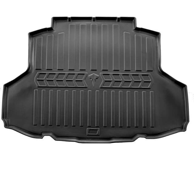 Коврик в багажник для Mitsubishi Lancer IX (2003-2009) (sedan) с бортиками 30 мм (Stingray)