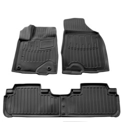 3D килимки для Toyota Highlander (XU50) (2013-2019) з бортиками 30 мм (Stingray)
