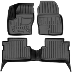 3D килимки для Ford C-Max (2011-...) кліпси FC2 з бортиками 30 мм (Stingray)
