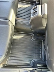 3D коврики для Volkswagen Tiguan Allspace (2018-...) с бортиками 30 мм (Stingray). Фото 9