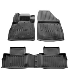 3D килимки для RENAULT Grand Scenic IV (2016-...)  з бортиками 30 мм (Stingray)