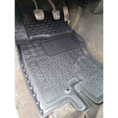 Коврики в салон Nissan Navara (D40) (2005-2010) King Cab (Avto-Gumm). Фото 2