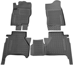 Коврики в салон Nissan Navara (D40) (2005-2010) King Cab (Avto-Gumm)