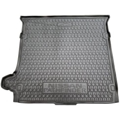 Килимок в багажник для Nissan Pathfinder III (R51) (2005-2014) з вухом (Avto-Gumm)