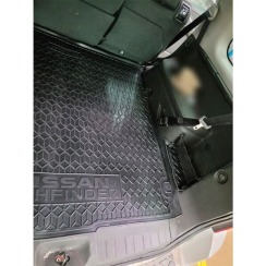 Килимок в багажник для Nissan Pathfinder III (R51) (2005-2014) з вухом (Avto-Gumm). Фото 4