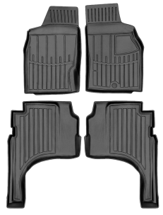 3D килимки для Mitsubishi L200 (K60T) (1996-2006) (праве кермо) з бортиками 30 мм (Stingray)