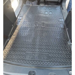 Коврик в багажник для Volkswagen Caddy IV (2020-...) Maxi 7 мест (Avto-Gumm). Фото 2