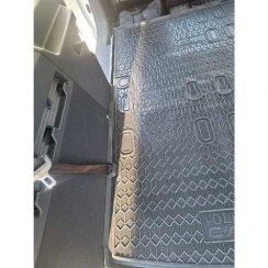 Коврик в багажник для Volkswagen Caddy IV (2020-...) Maxi 7 мест (Avto-Gumm). Фото 3