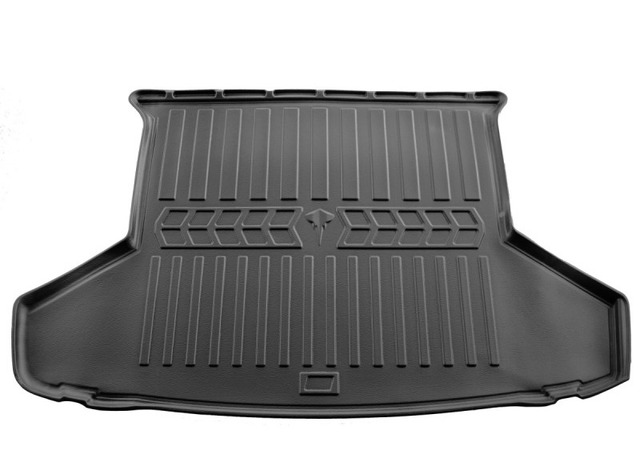 Килимок в багажник для Toyota Prius V (2011-2015) (universal) з бортиками 30 мм (Stingray)