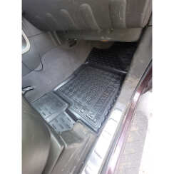 Коврики в салон Nissan Navara Double Cab 2010- (Avto-Gumm). Фото 3