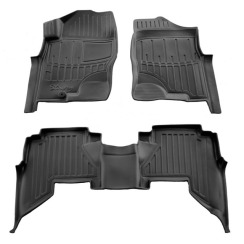 3D килимки для Nissan Pathfinder III (R51) (2005-2010) з бортиками 30 мм (Stingray)