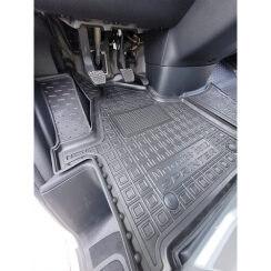 Коврики в салон Mercedes Benz W907 Sprinter III (2018-...) (1plus2) (Avto-Gumm). Фото 4