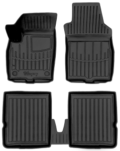 3D килимки для Fiat Panda (2003-2012) з бортиками 30 мм (Stingray)