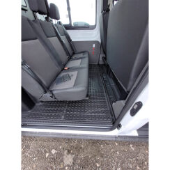 Коврики в салон для Ford Transit (2014-...) 1+2 DoubleCab (2-й ряд) (Avto-Gumm). Фото 4