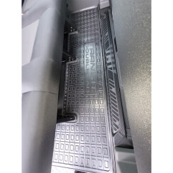 Коврики в салон для Ford Transit (2014-...) 1+2 DoubleCab (2-й ряд) (Avto-Gumm). Фото 7