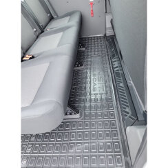Коврики в салон для Ford Transit (2014-...) 1+2 DoubleCab (2-й ряд) (Avto-Gumm). Фото 8
