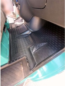 Коврики в салон для Mercedes Sprinter (W905) (2000-2006) суцільний ручка КПП на панелі (Avto-Gumm). Фото 4