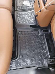 Коврики в салон для Infiniti QX80 (2013-...) 7 мест (Avto-Gumm). Фото 6