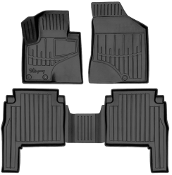 3D килимки для HYUNDAI Santa Fe II (CM) (2010-2012) з бортиками 30 мм (Stingray)