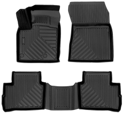 3D килимки для Nissan Qashqai (J12) (2021-...) з бортиками 30 мм (Stingray)