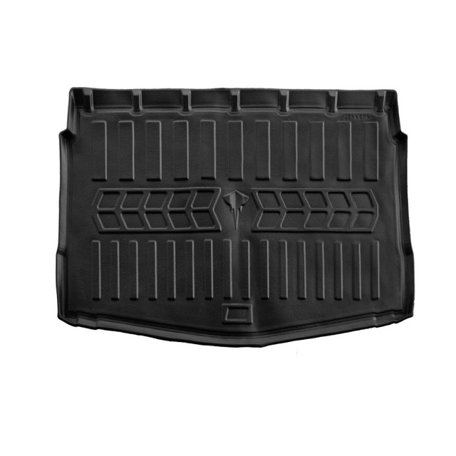 Килимок в багажник для Volkswagen Golf VIII (2020-...) (hatchback) нижня поличка з бортиками 30 мм (Stingray)
