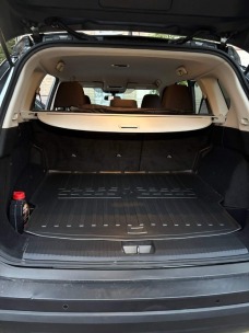 Коврик в багажник для Nissan Rogue (T33) (2021-...) (ДВС  e-power) верхний 5 мест с бортиками 30 мм (Stingray). Фото 2