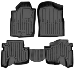 3D килимки для Toyota Land Cruiser Prado (J90) (3 doors) (1996-2002) з бортиками 30 мм (Stingray)