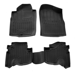 3D килимки для Toyota Land Cruiser Prado (J90) (3 doors) (1996-2002) з бортиками 30 мм (Stingray)
