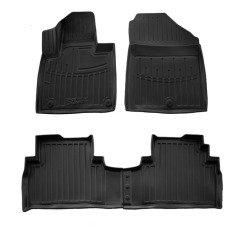 3D килимки для Kia Sorento III (UM) (2014-2020) з бортиками 30 мм (Stingray)