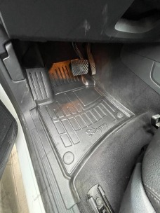 3D килимки для Porsche Cayenne (92A) (2010-2017) з бортиками 30 мм (Stingray). Фото 2